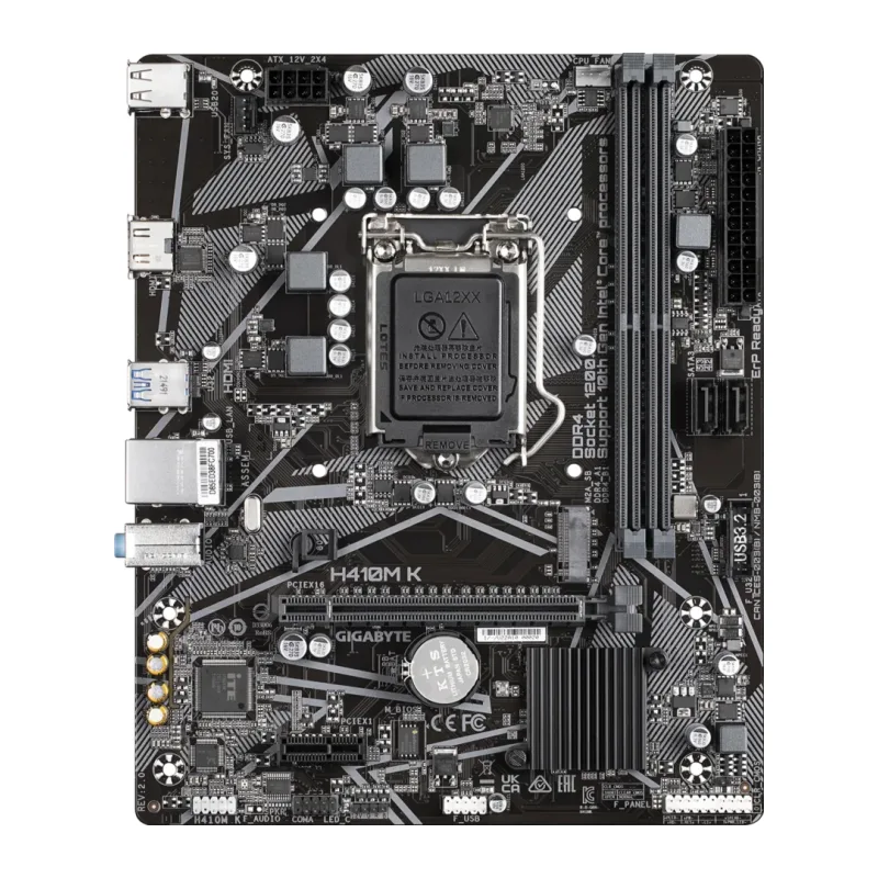Материнская плата GigaByte H410M K rev. 2.0