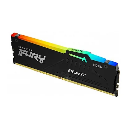 DDR-5 32GB PC-41600 Kingston FURY Beast RGB KF552C40BB2A-32