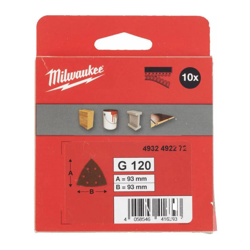Шлифлист Milwaukee 4932492272
