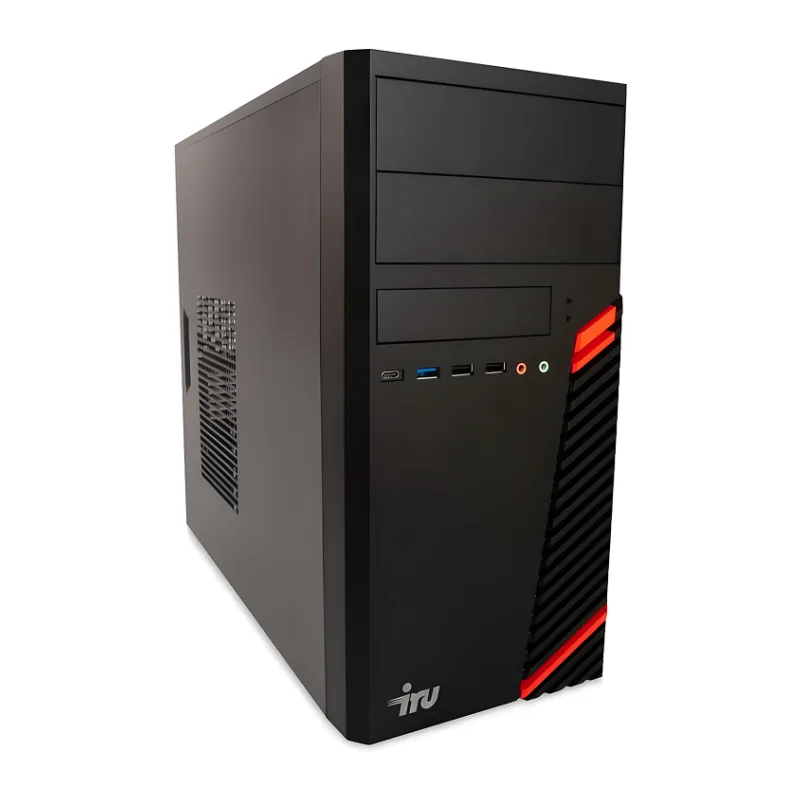 Компьютер iRU Planio 310H6SM черный (2162845)