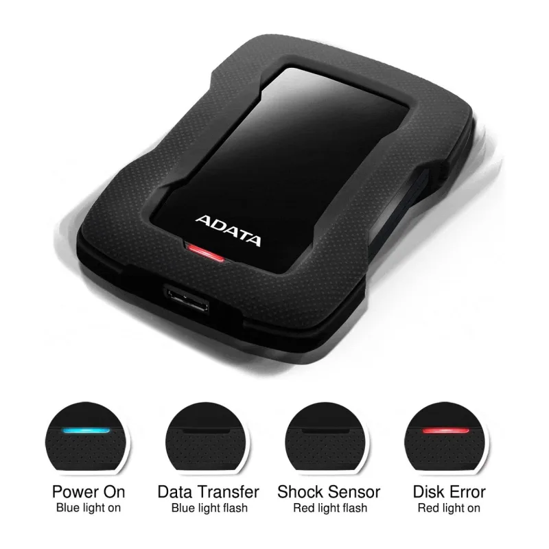 Внешний накопитель A-Data 5TB AHD330-5TU31-CBK