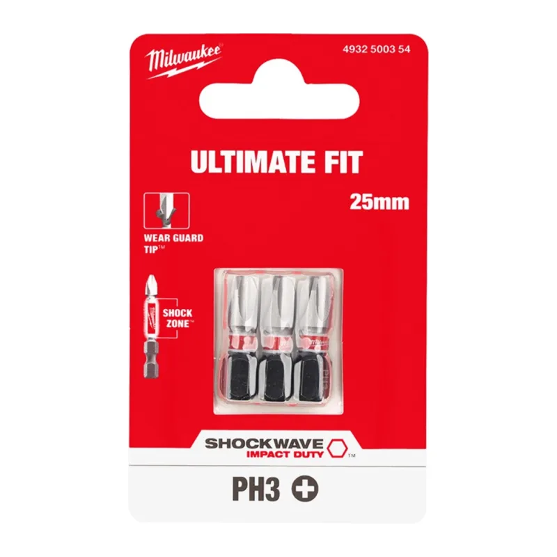 Бита Milwaukee Shockwave PH3 25мм (4932500354)