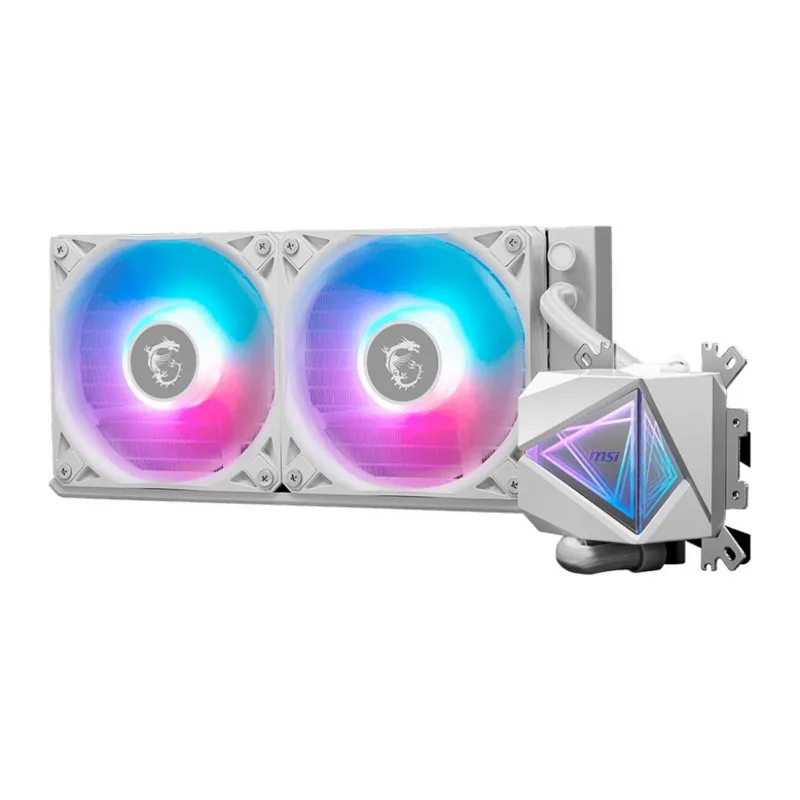 Система жидкостного охлаждения для процессора MSI MAG CoreLiquid I240 ARGB White (306-7ZW7E21-C24)