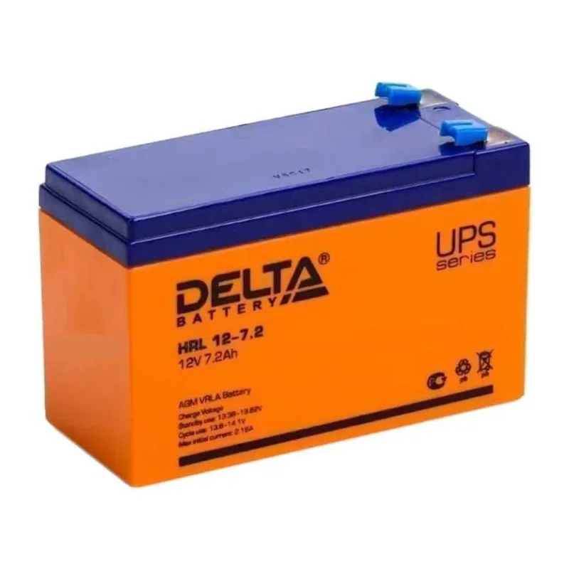 Аккумулятор для ИБП Delta 12V/7.2Ah (HRL 12-7.2 Х)