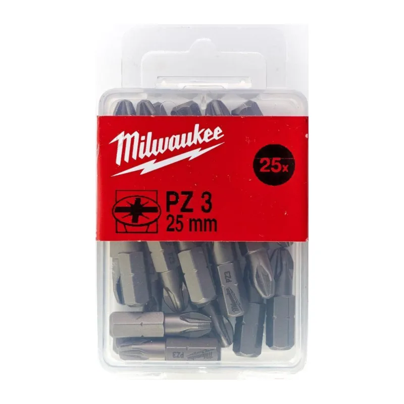 Бита Milwaukee PZ3 25мм 25шт (4932399591)