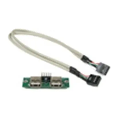Плата Chenbro 80H02342301A0 USB 3.0 REV.A0,RM42300e07,DUAL PORTS W/CABLE 750MM
