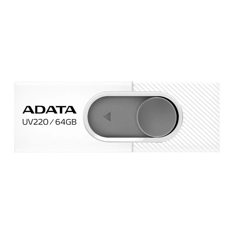 USB Flash-накопитель A-Data UV220 64GB белый/серый (AUV220-64G-RWHGY)