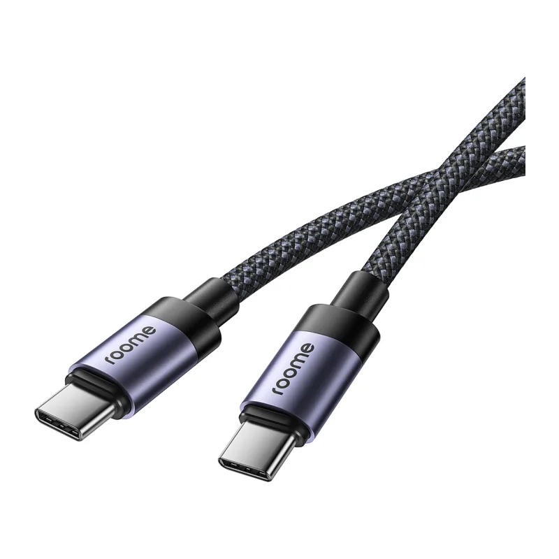Кабель Roome PowerLink USB-C to USB-C Cable 100w 2m Black (RPL1002BL)