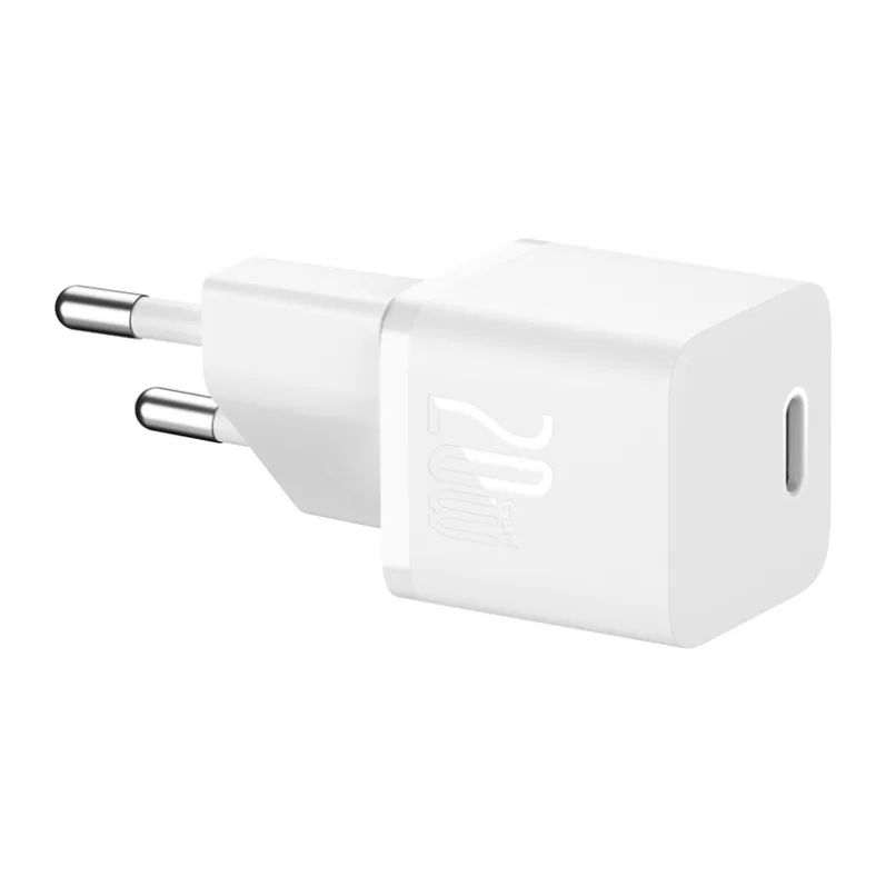 Сетевое зарядное устройство Baseus GaN5 20W EU White (CCGN050102)