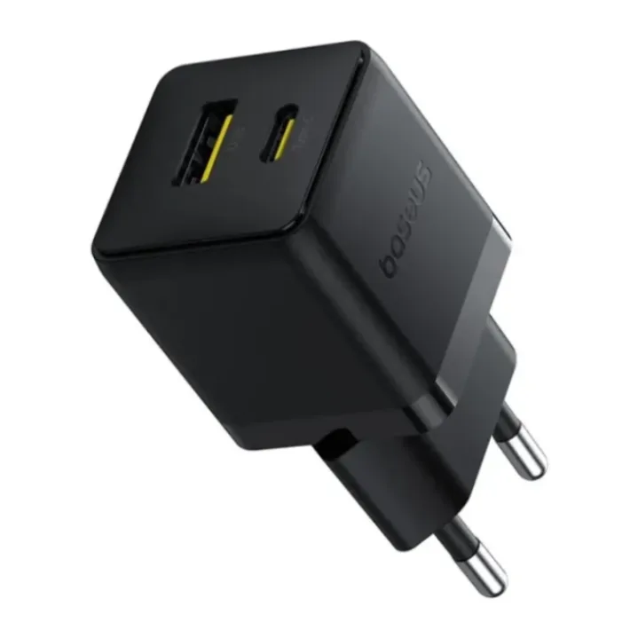 Сетевое зарядное устройство Baseus Palm C+U 20W EU Cluster Black (P10111608113-01)