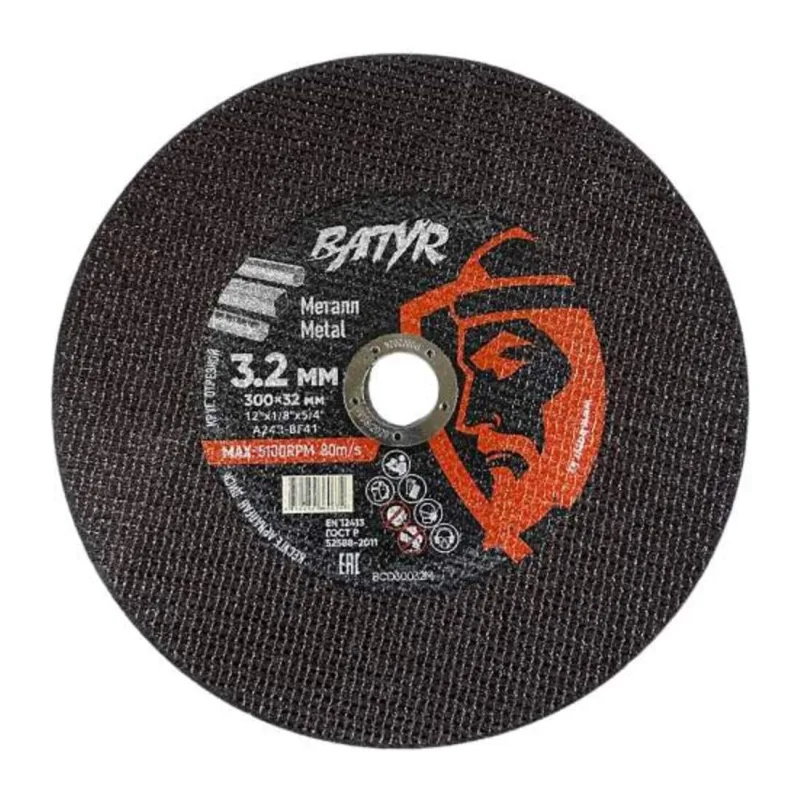 Отрезной диск Batyr T41-300x3.2x32 (BCD30032M)