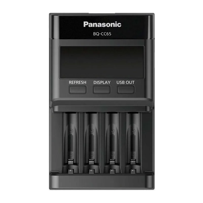 Зарядное устройство для аккумуляторов Panasonic Eneloop BQ-CC65 LCD Pro Charger (BQ-CC65E ERP)