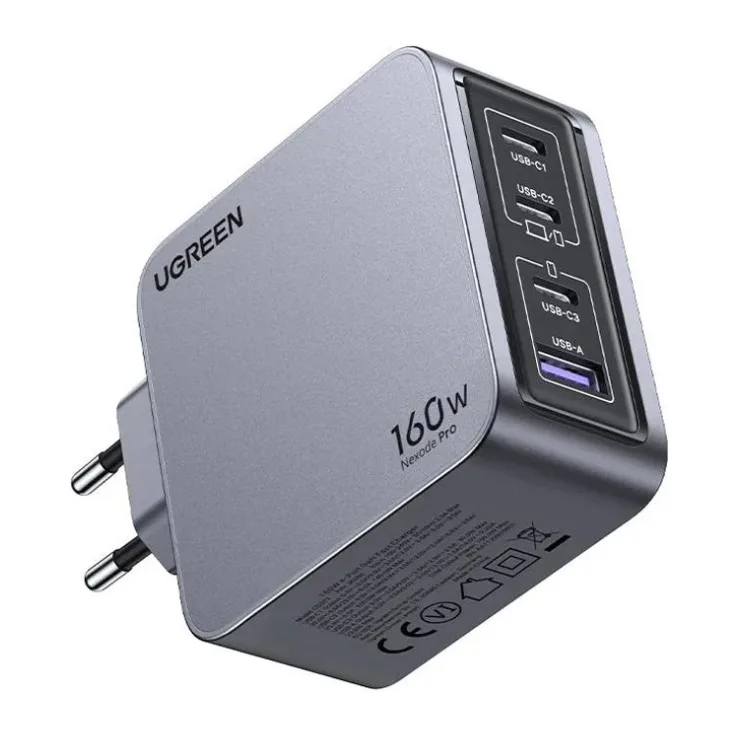 Сетевое зарядное устройство Ugreen X763 Space Gray (25877)