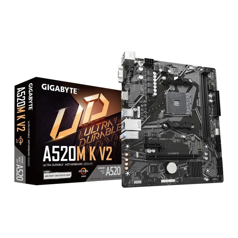 Материнская плата GigaByte A520M K V2 DDR4 rev.1.2