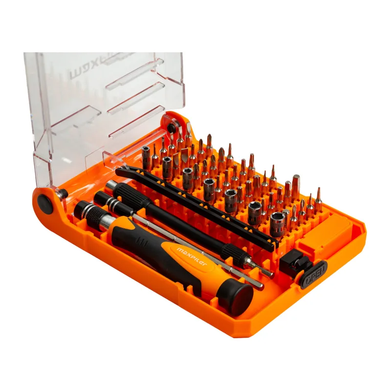Набор бит и головок Maxpiler MXTP-45-SET 45 предметов