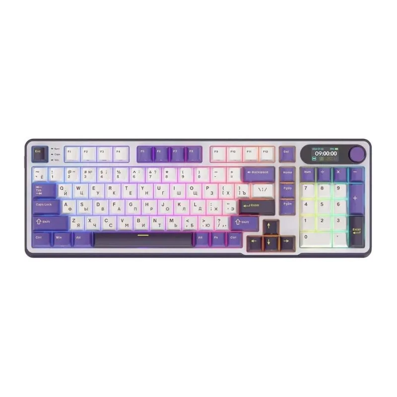 Клавиатура Royal Kludge RK-S98 Brown switch Blackberry
