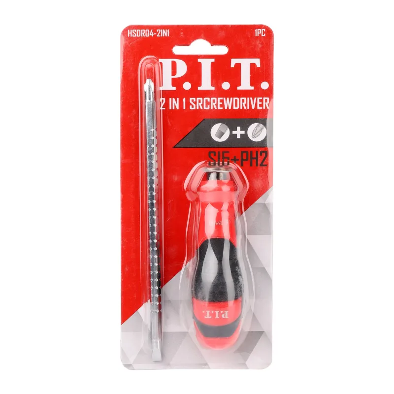 Отвертка P.I.T. HSDR04-2IN1 PH2+SL6