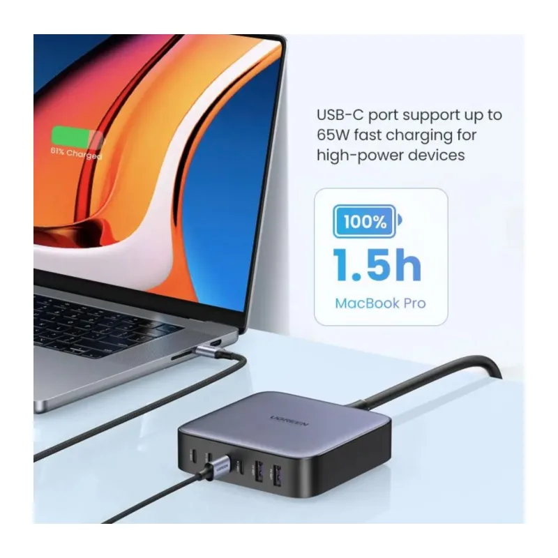 Сетевое зарядное устройство Ugreen CD271-40914 (40914)