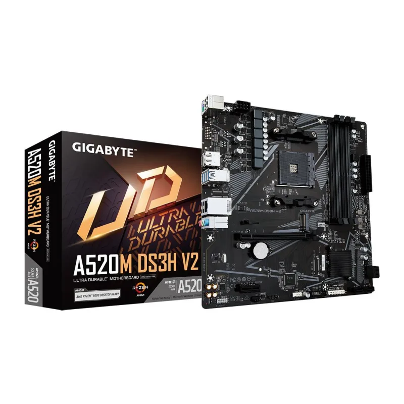 Материнская плата GigaByte A520M DS3H V2 rev. 1.0