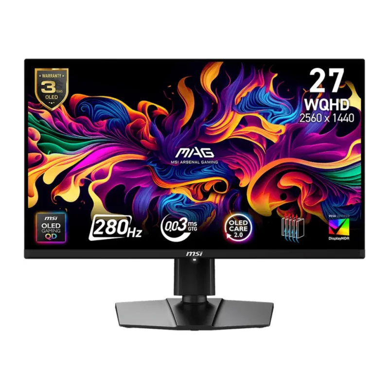 Монитор MSI Mag 271QP QD-OLED X28 черный (9S6-3CF19T-010)