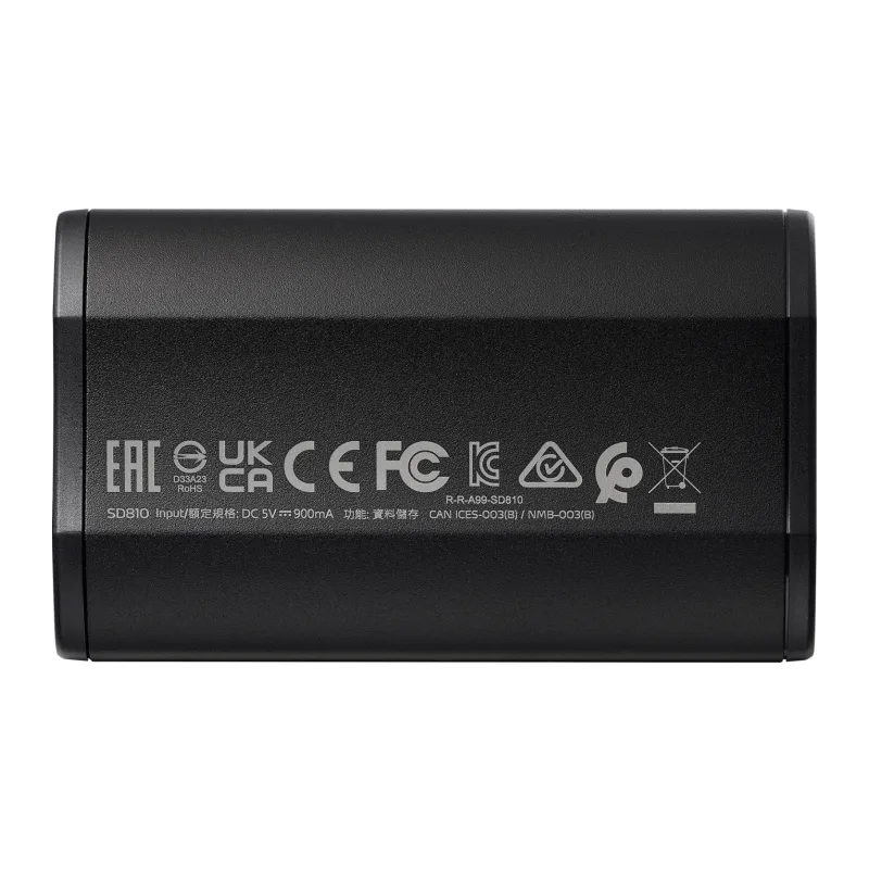 Внешний накопитель A-Data SD810 1TB черный (SD810-1000G-CBK)