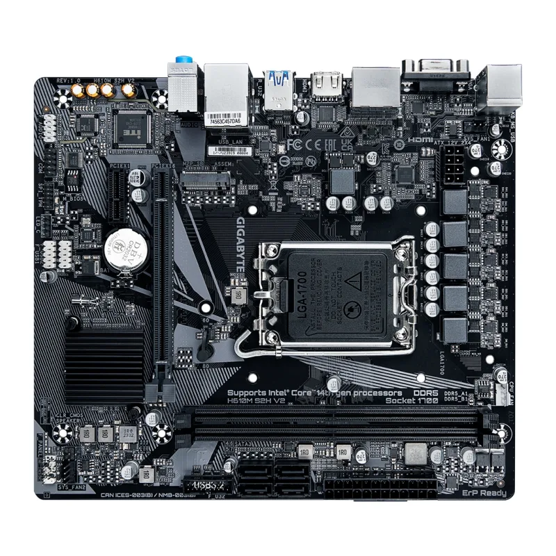 Материнская плата GigaByte H610M S2H V2 rev. 1.0