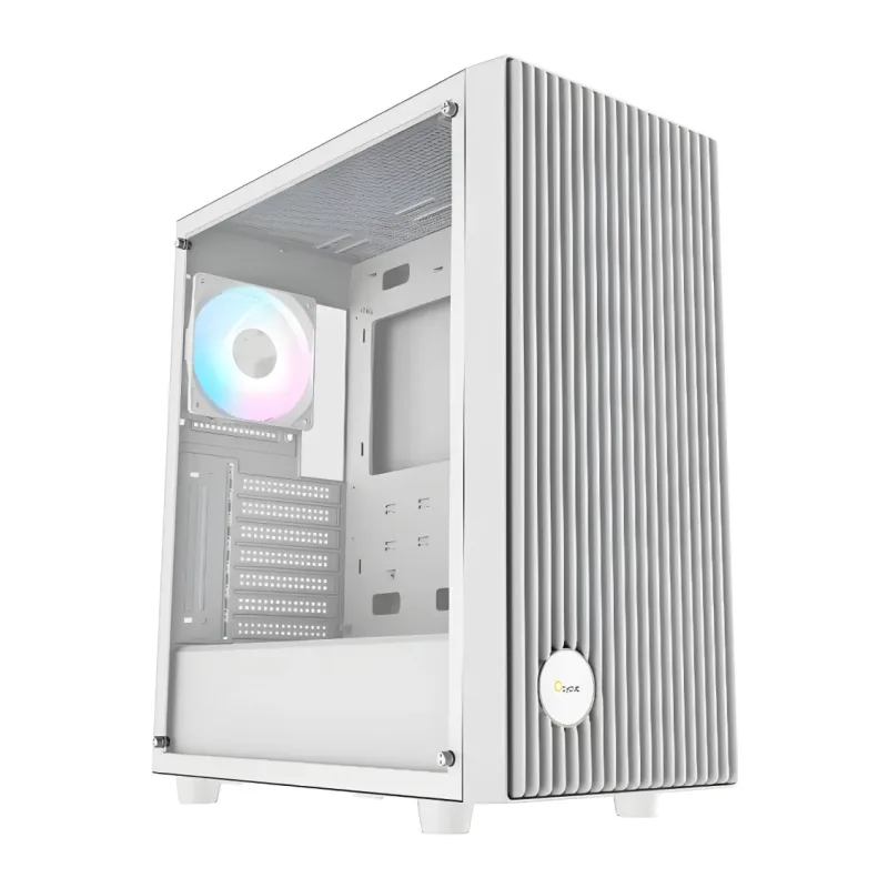 Корпус Ocypus Gamma C70 ARGB без БП White (Gamma-C70-WHG400XX-GL)