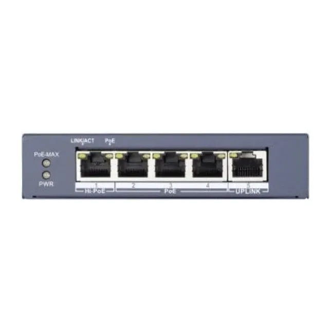 Коммутатор Hikvision DS-3E0505HP-E