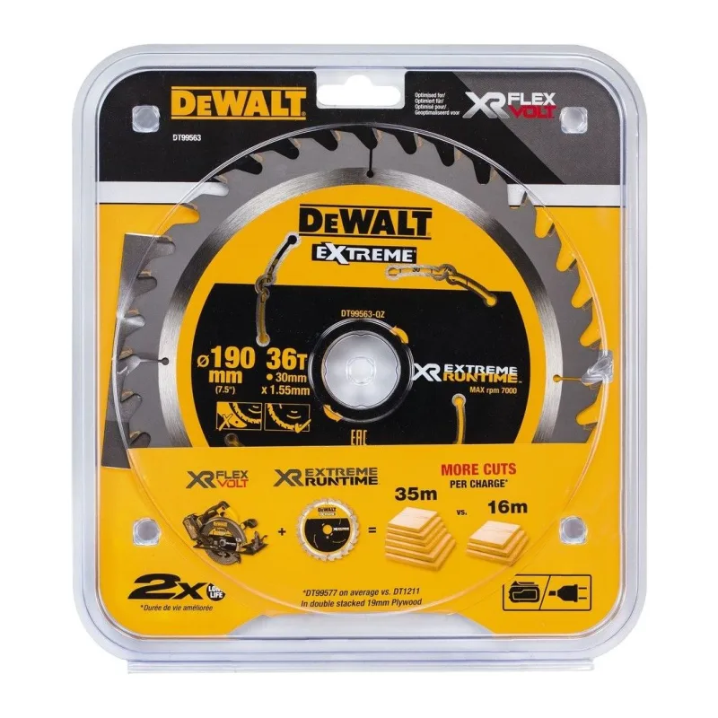 Диск пильный DeWalt DT99563-QZ