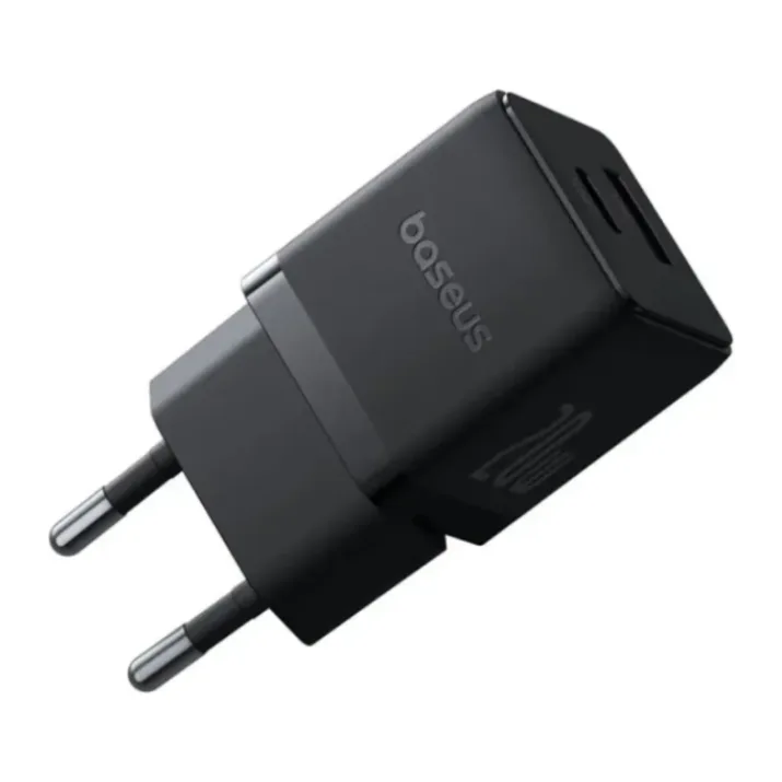 Сетевое зарядное устройство Baseus Palm C+U 20W EU Cluster Black (P10111608113-01)