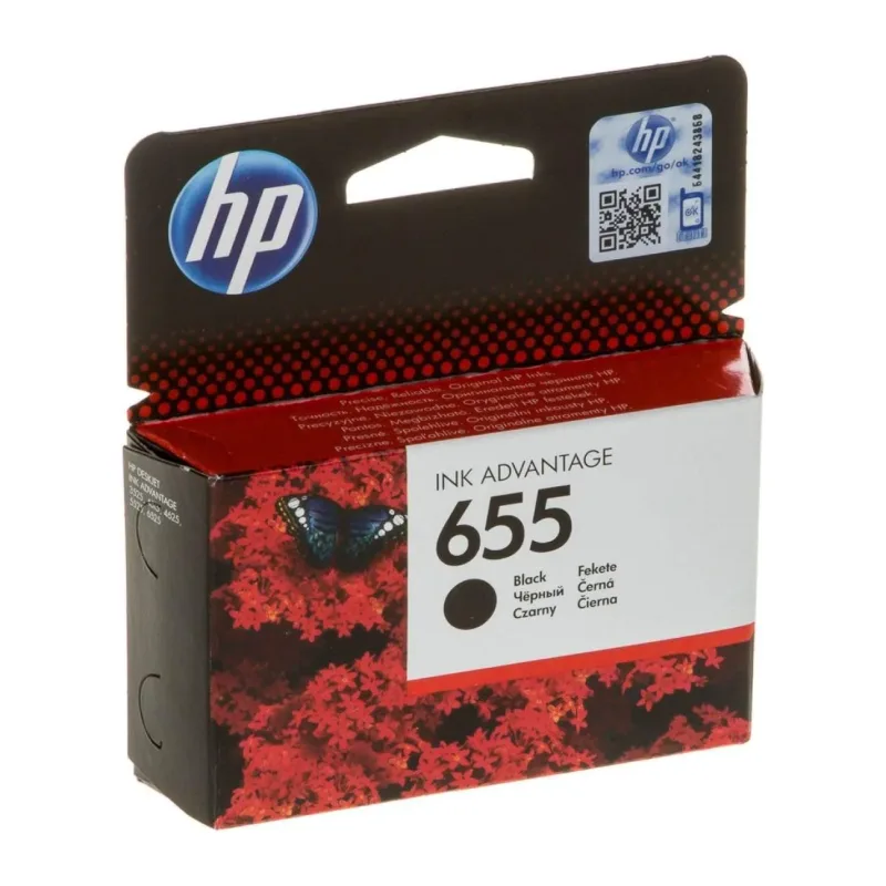Картридж HP 655 черный (CZ109AE)