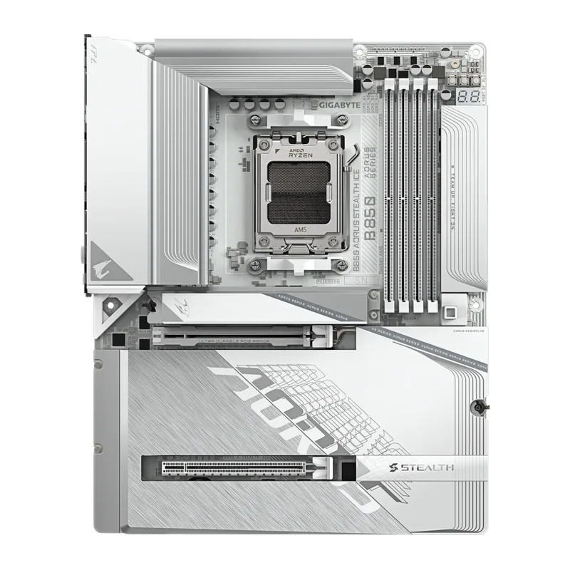 Материнская плата GigaByte B850 Aorus Stealth Ice rev. 1.0