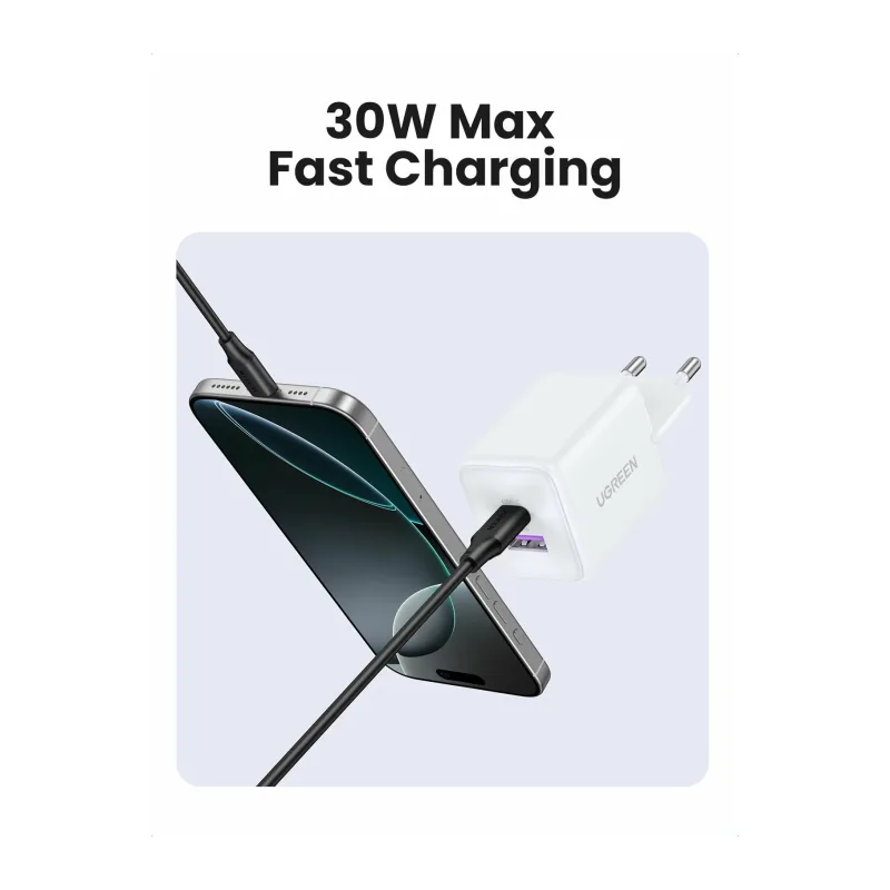 Сетевое зарядное устройство Ugreen X516 White (65015)
