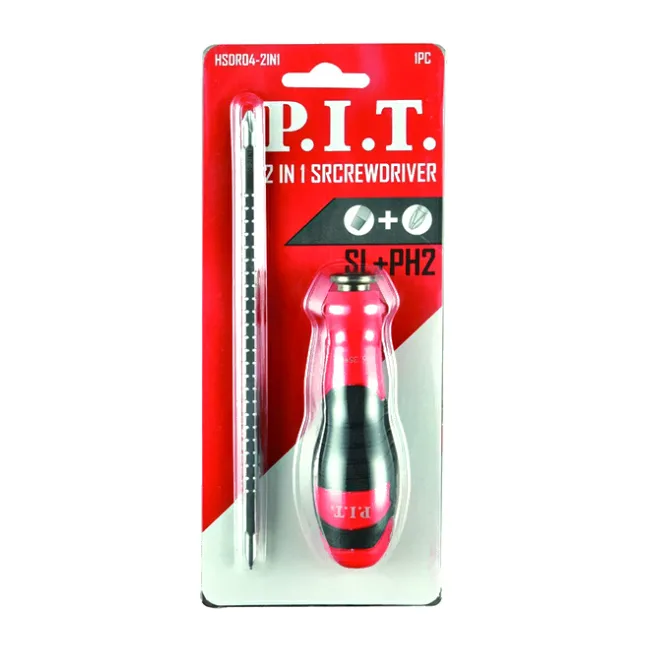 Отвертка P.I.T. HSDR04-2IN1 PH2+SL6