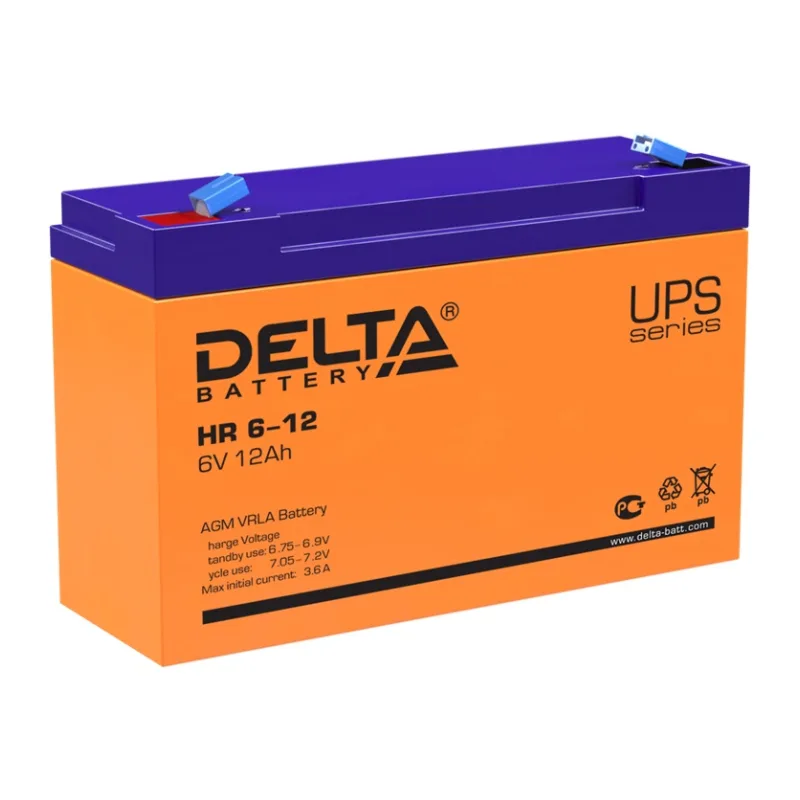 Аккумулятор для ИБП Delta HR 6-12