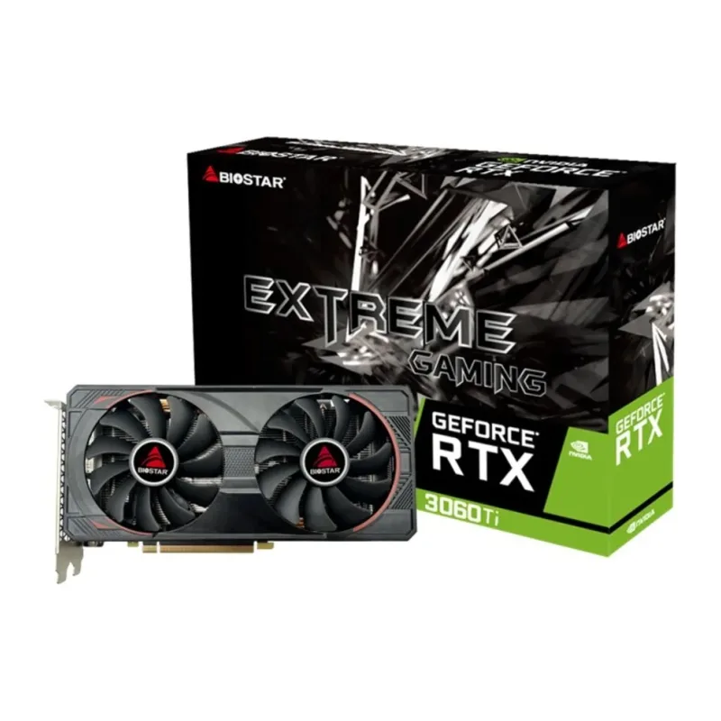 Видеокарта Biostar GeForce RTX 3060Ti 8Gb GDDR6 (VN3606TM82)