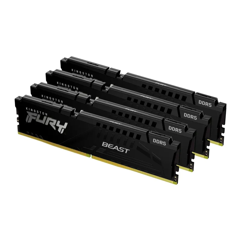 Оперативная память Kingston Fury Beast Black 128GB DDR5 (KF552C40BBK4-128)