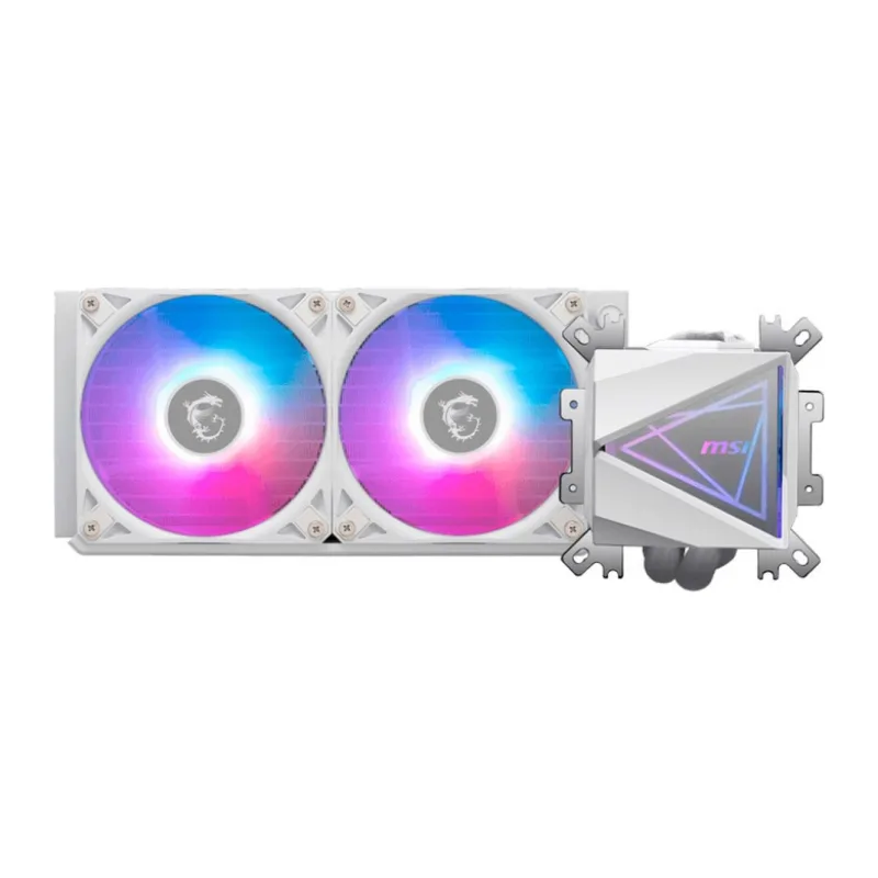 Система жидкостного охлаждения для процессора MSI MAG CoreLiquid I240 ARGB White (306-7ZW7E21-C24)