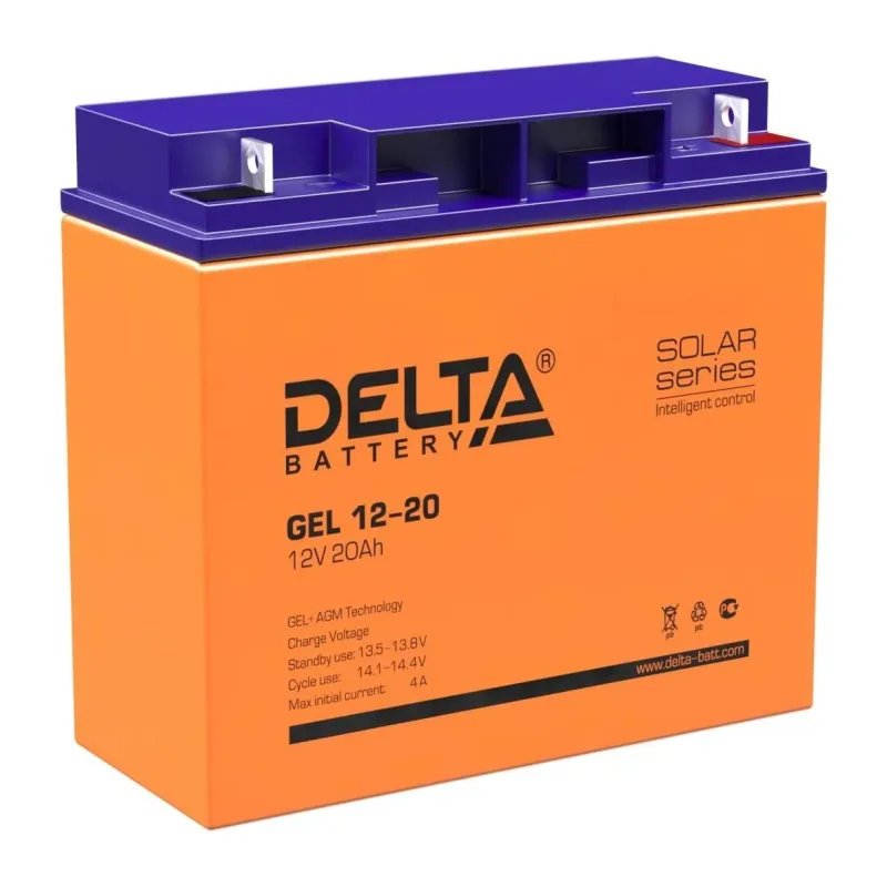 Аккумулятор для ИБП Delta GEL 12-20