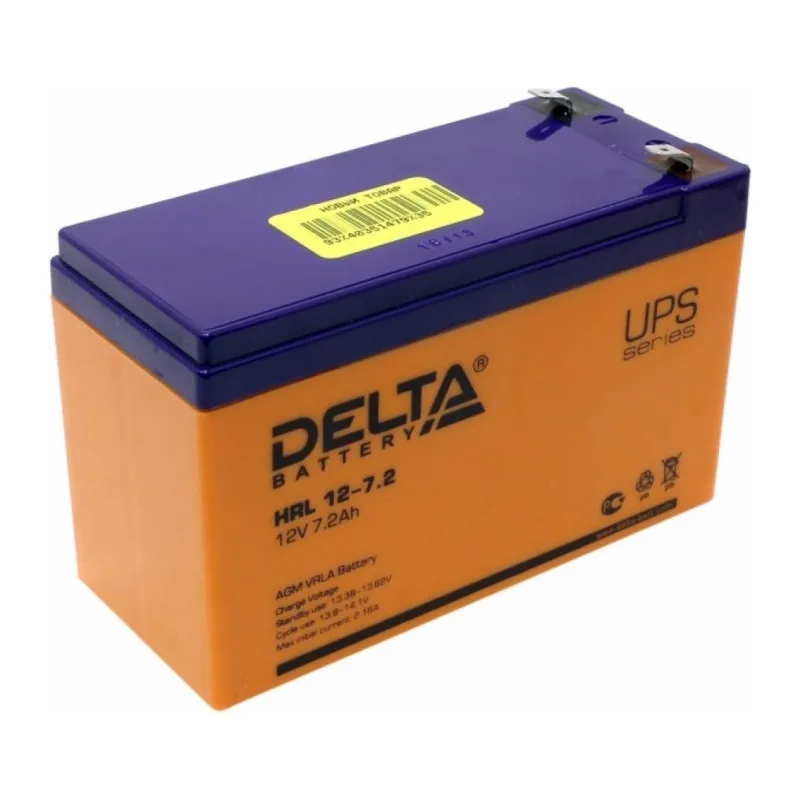 Аккумулятор для ИБП Delta DTM 1207 (12V/7.2Ah)