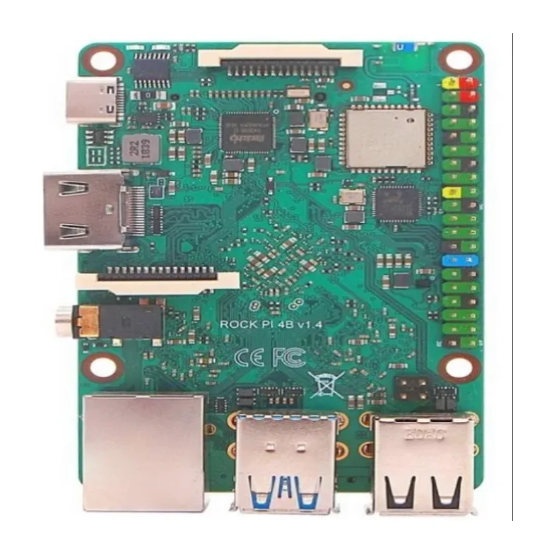 Одноплатный компьютер RockPi 4 Model A 4GB oem