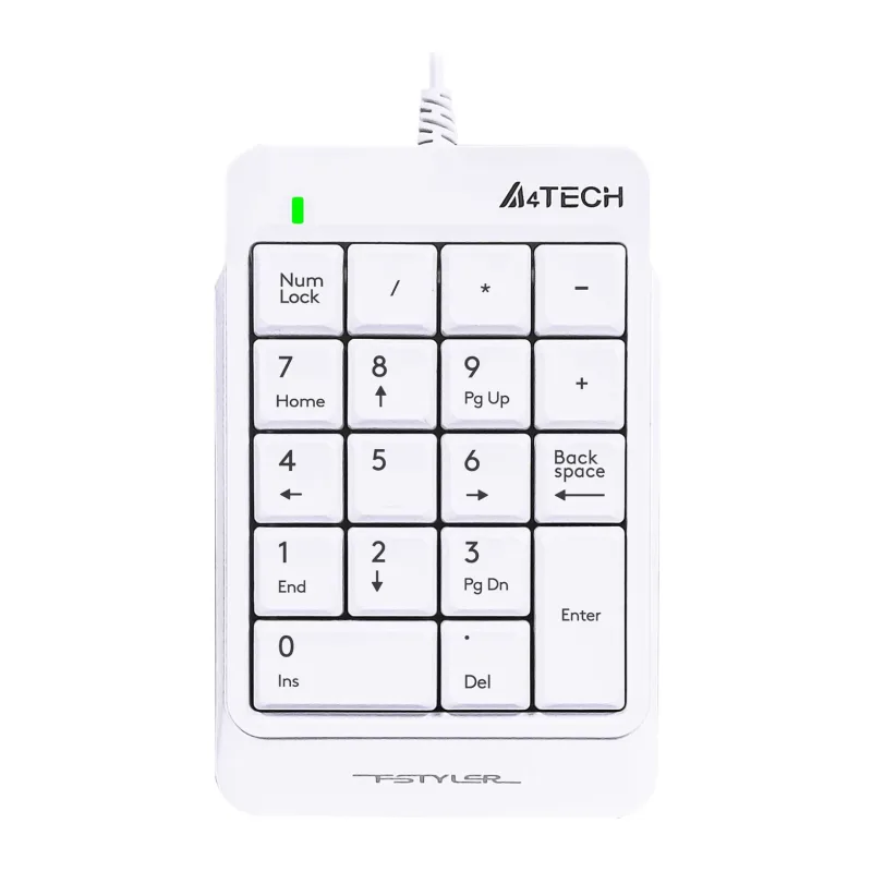 Цифровой блок A4Tech Fstyler USB White (FK13P)