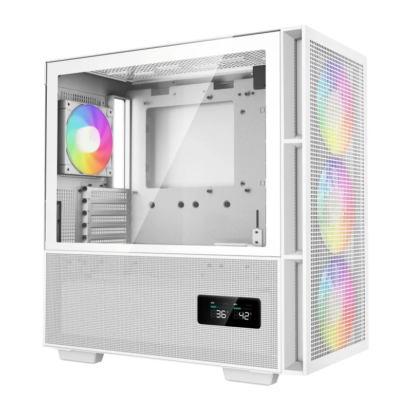 Корпус DeepCool CH560 Digital WH ATX без БП белый (R-CH560-WHAPE4D-G-1)