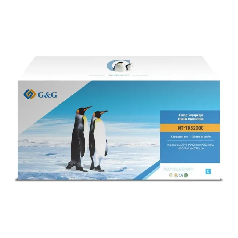 Картридж G&G GG-TK5220C голубой