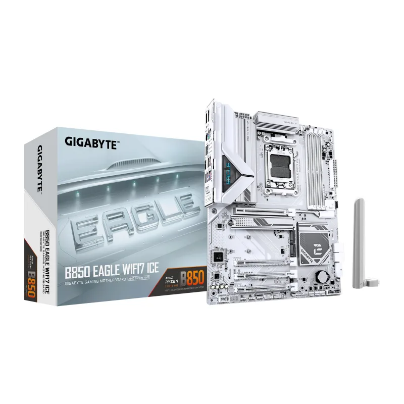 Материнская плата GigaByte B850 Eagle WIFI7 Ice (rev. 1.0)