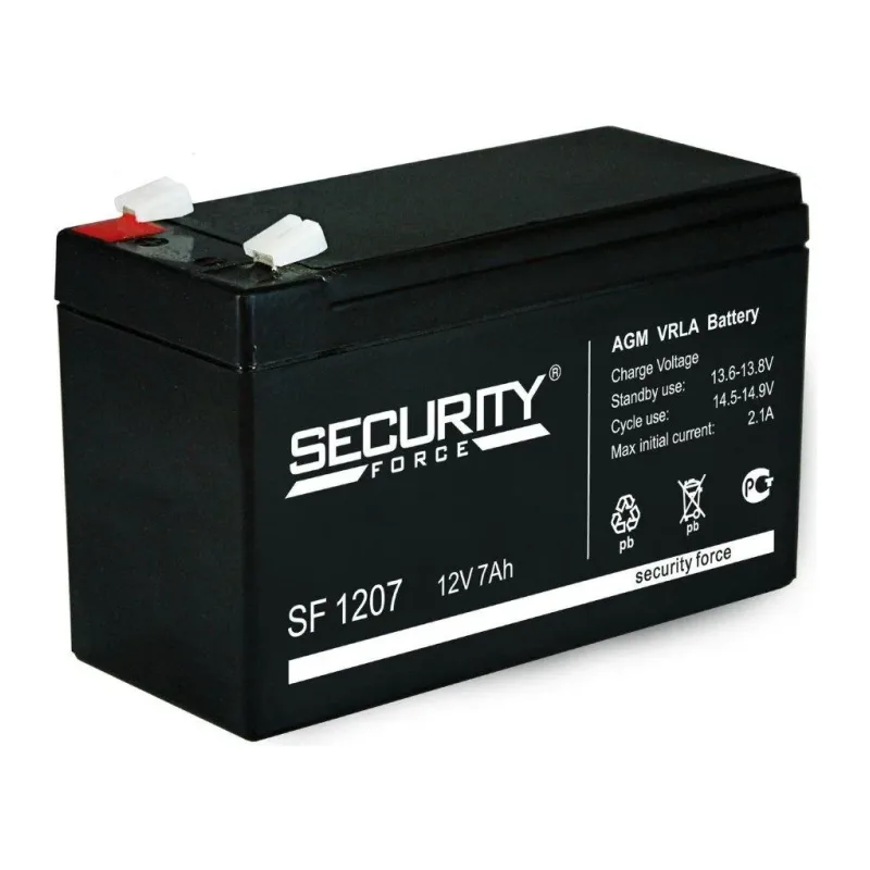 Аккумулятор для ИБП Security Force SF 1207