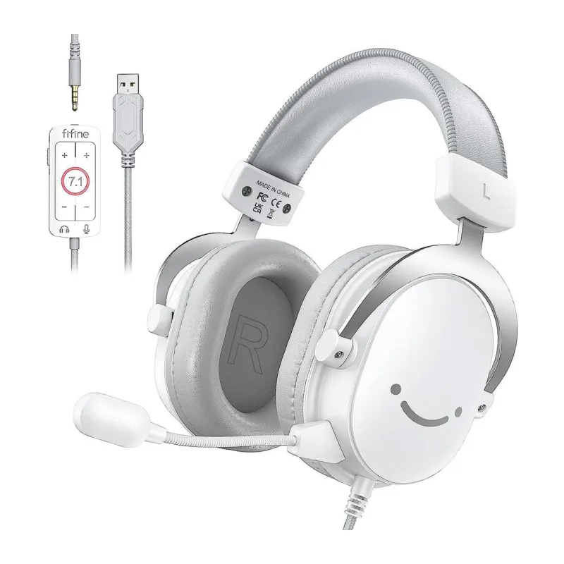 Наушники Fifine H9W White/Grey