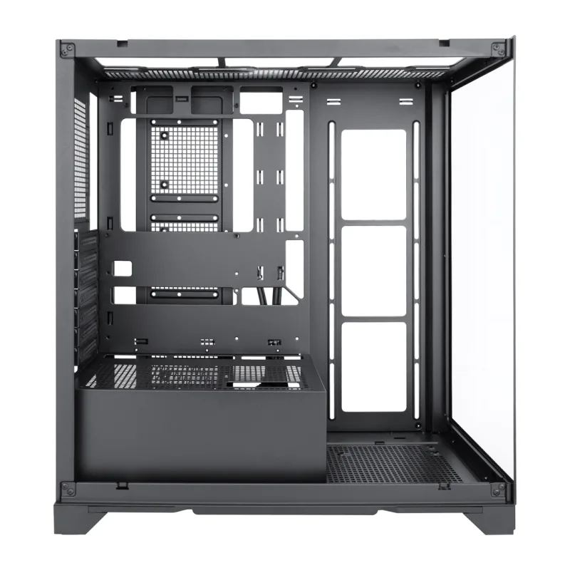 Корпус 1stPlayer Mi8 без БП Black (MI8-BK-3FC7R-1FC7)