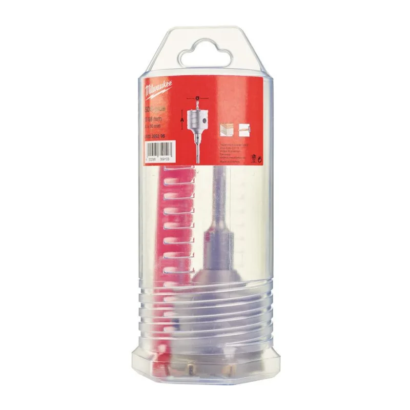 Коронка Milwaukee SDS+ TCT 68x50 комплект (4932399296)