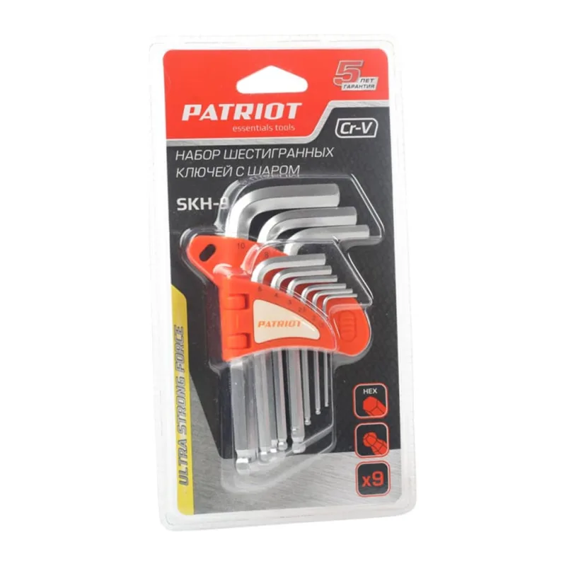 Набор ключей Patriot SKH-9 (350002003)